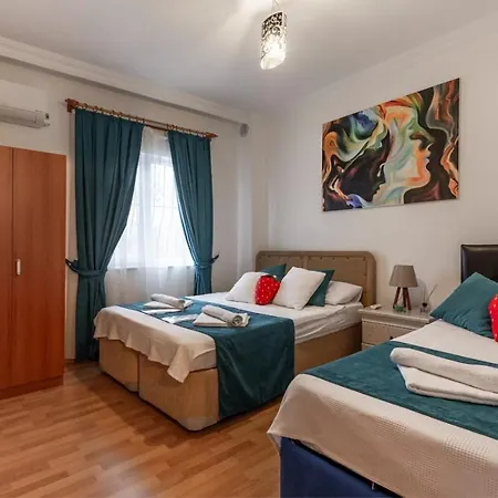 Pleasant With Private Pool Surrounded By Nature In Apartment Antalya